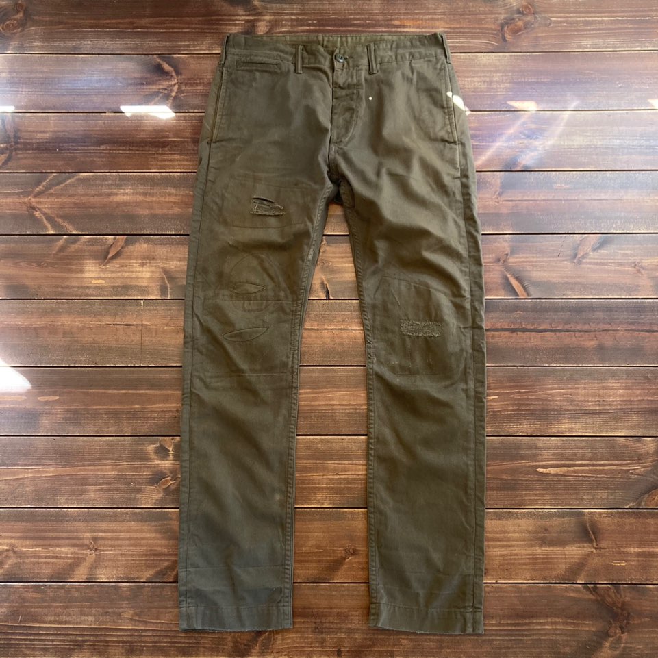 Double RL demaged work pants 32x32 (33 in)