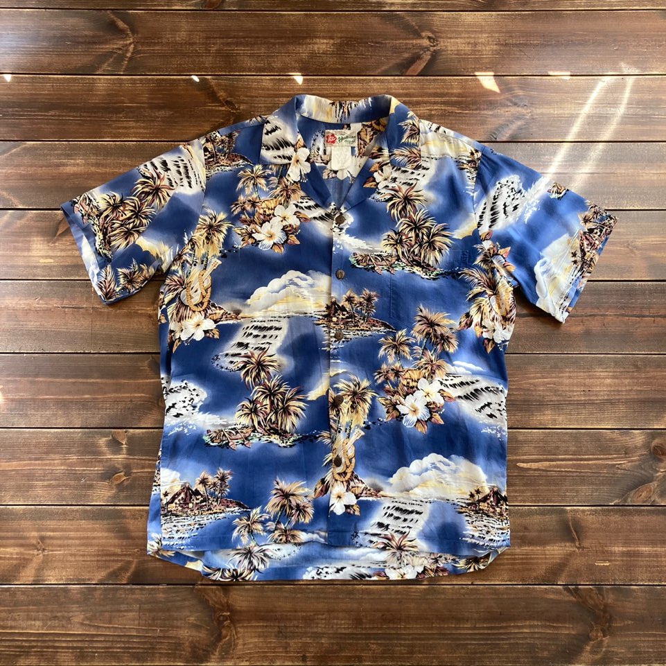 Original Hilo Hawaii aloha shirt L (105)