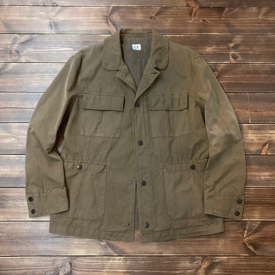 90&#039;s C.P company brown safari jacket 100 (105)