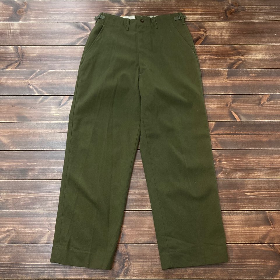 1970&#039;s US army OG-108 wool trouser (31)