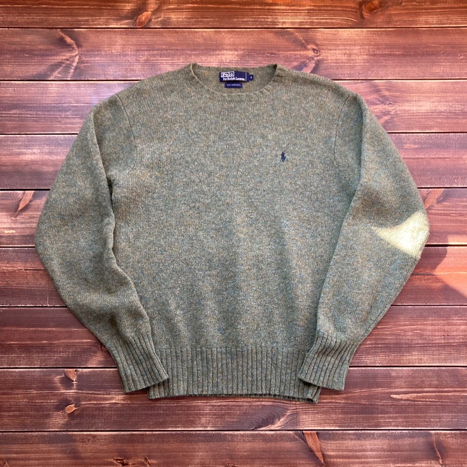 Polo ralph lauren lambs wool sweater S (100-105)