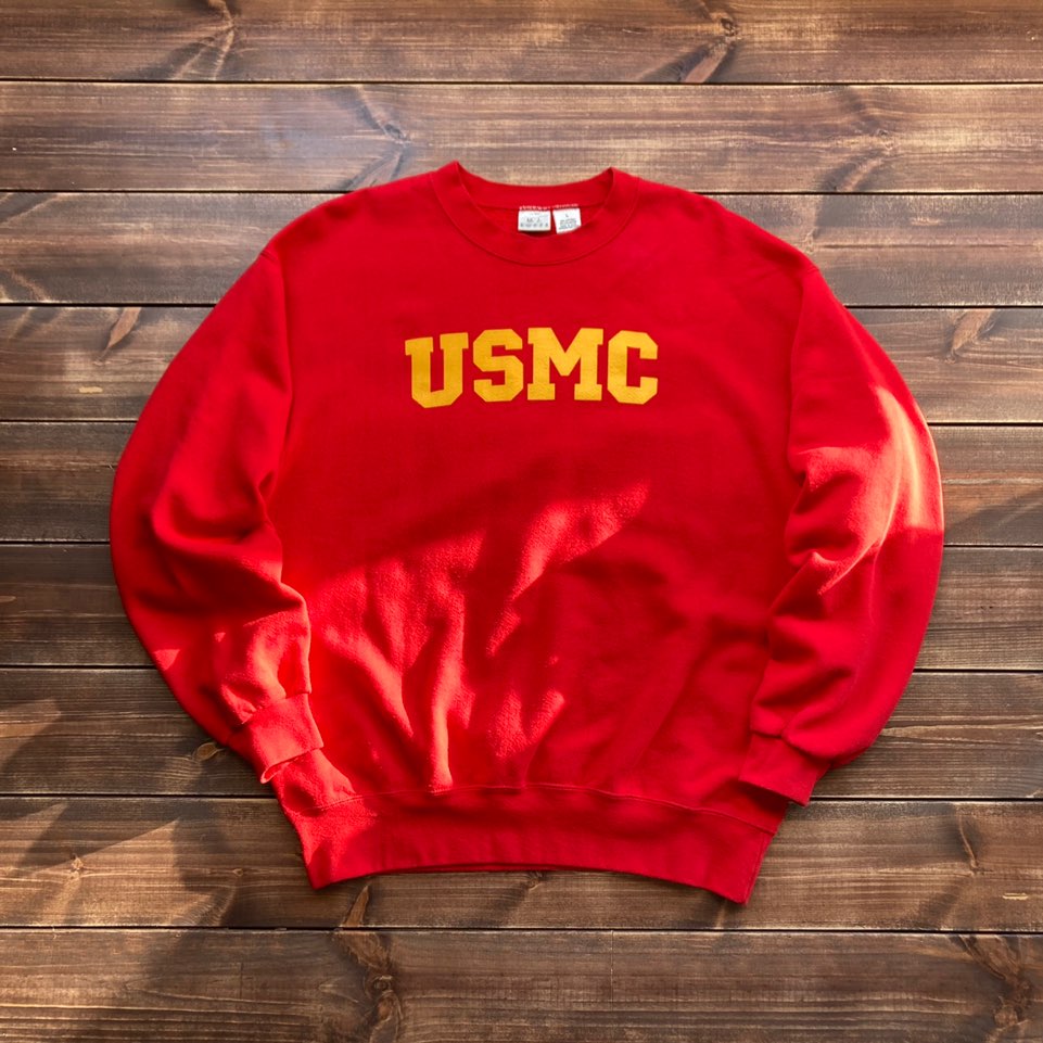 90&#039;s Soffe USMC sweat shirt L (105)