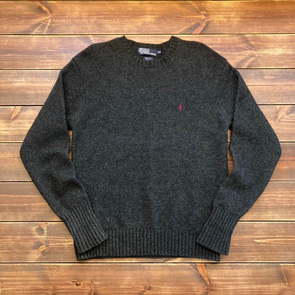 1990&#039;s made in usa Polo ralph lauren wool sweater 100 (100-105)