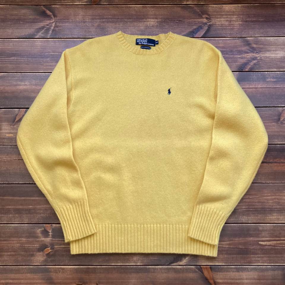 1990&#039;s Polo ralph lauren lambswool sweater 95 (105-110)