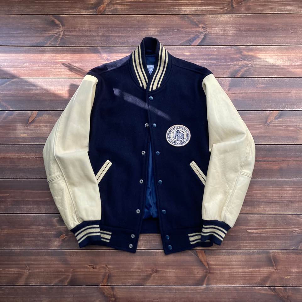 1990&#039;s made in japan J press varsity jacket L (loose 100)