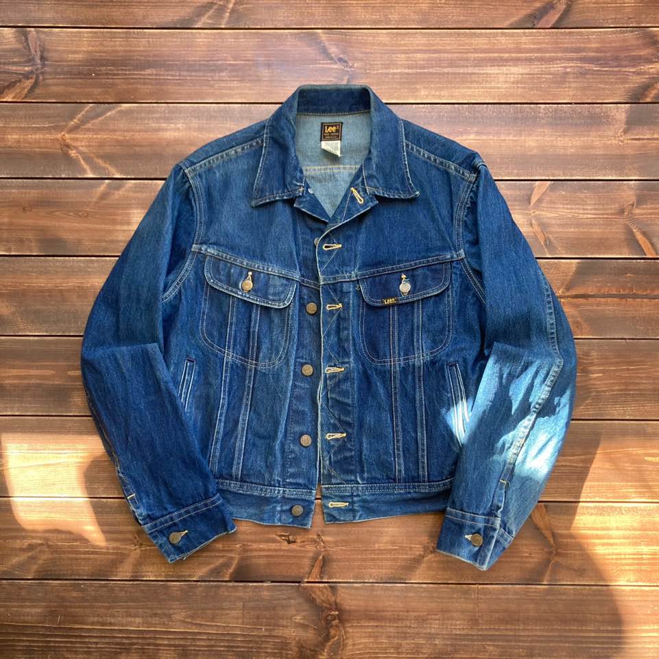 1980&#039;s made in usa Lee riders 101j denim jacket 42R (100-105)