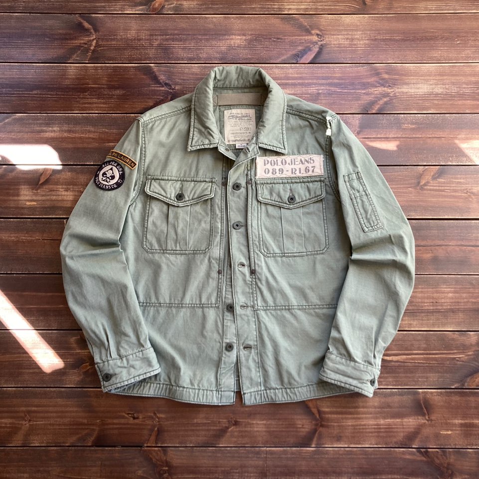 Polo jeans company military jacket M (105)