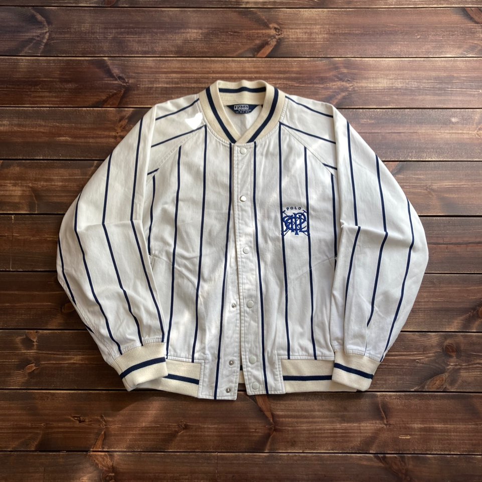 1980&#039;s Polo ralph lauren baseball jacket L (100-105)