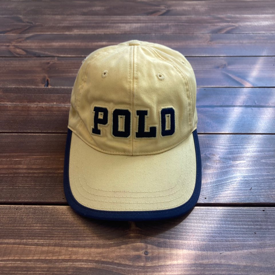 1990&#039;s Polo ralph lauren applique logo cap