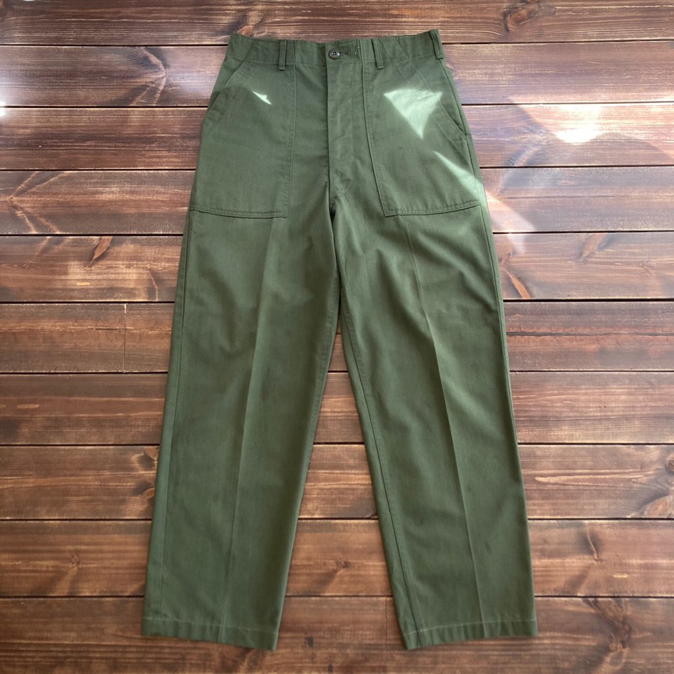 1970&#039;s U.S. Army OG 507 utility pants 32x35 (30in)