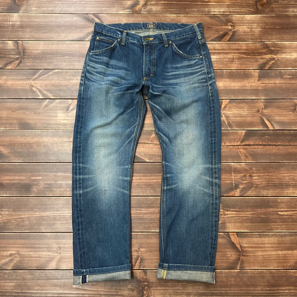 Lee JPN washed selvedge denim jeans L (34)
