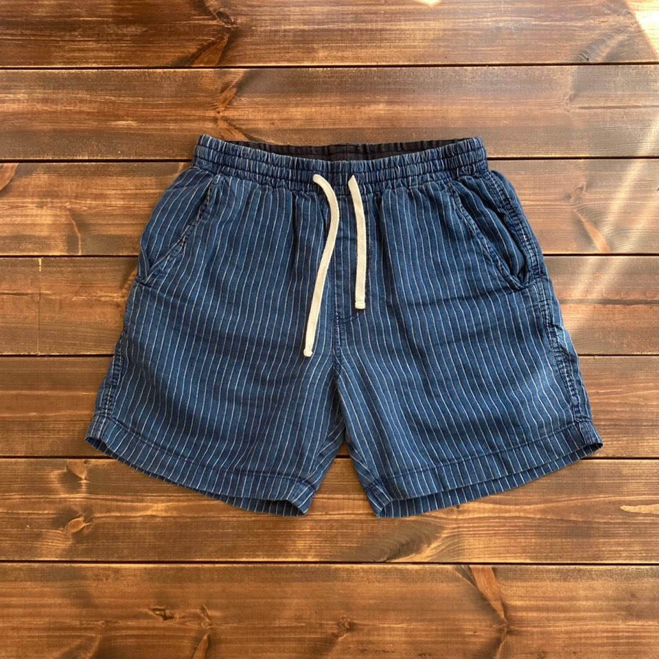 J crew linen stripe shorts S (30-32 in)