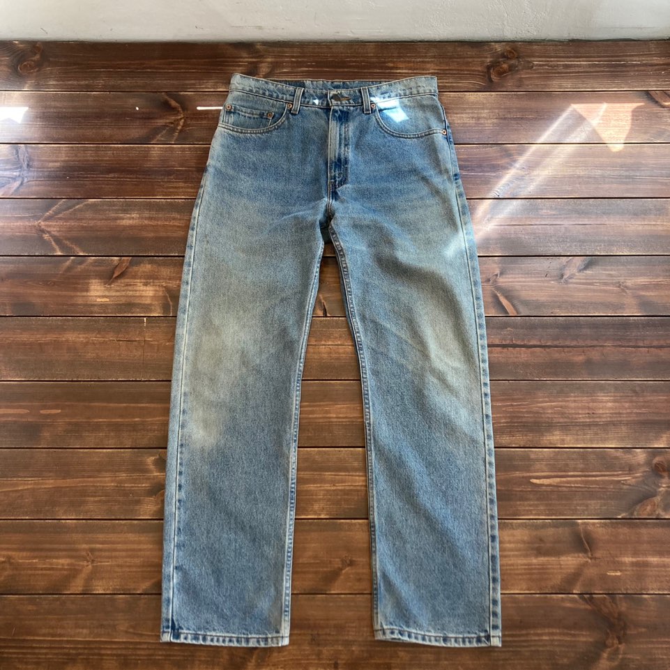 1990&#039;s Levi&#039;s 505 rinsed denim jeans 31x30 (33 in)