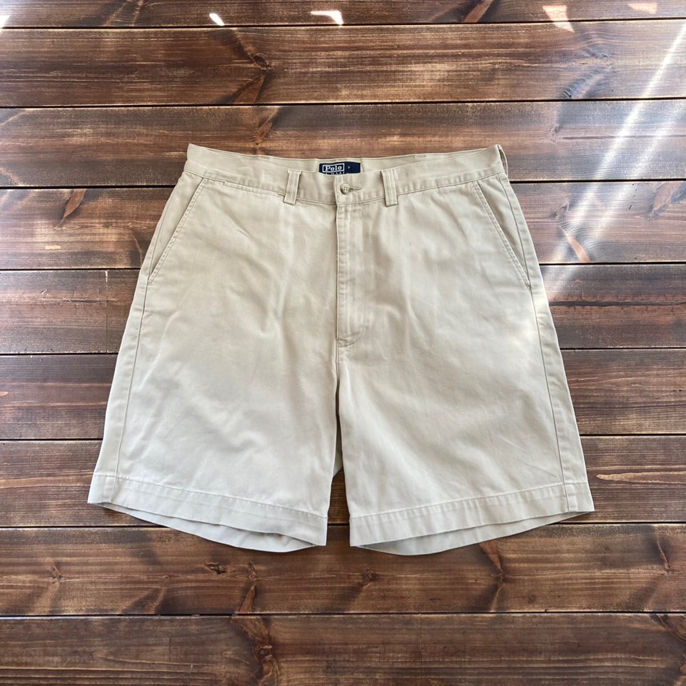 1990&#039;s Polo ralph lauren old label chino shorts 35 (35 in)