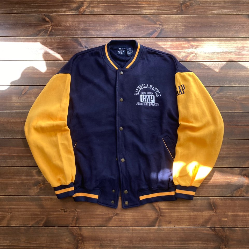 1990&#039;s Gap cotton stadium jacket L (108-110)