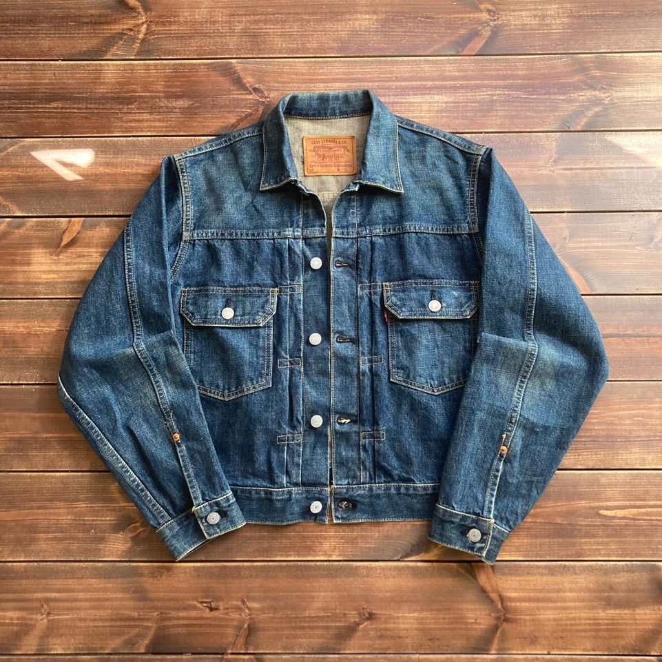 1990&#039;s made in japan LVC type 2 selvedge danim work jacket 38 (95-100)