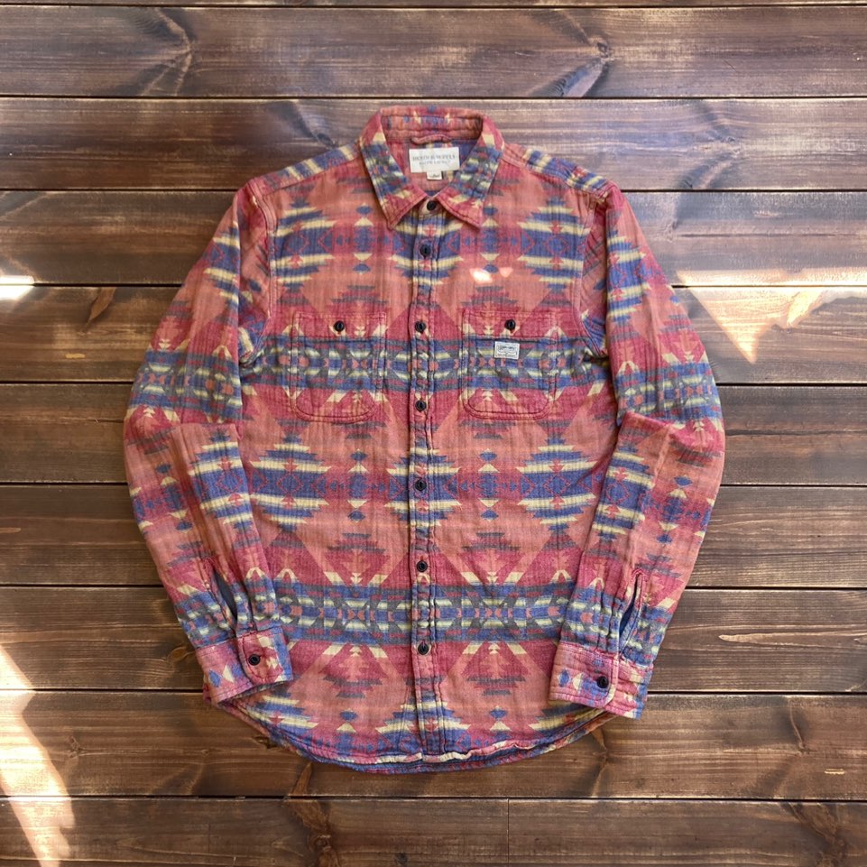 Denim &amp; supply navajo shirt M (loose 100)