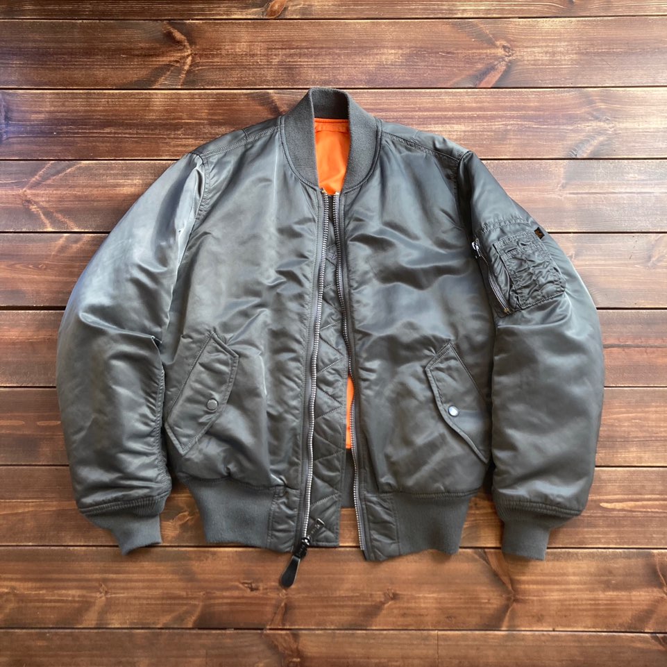 made in usa Alpha industries MA-1 flight jacket S (100)