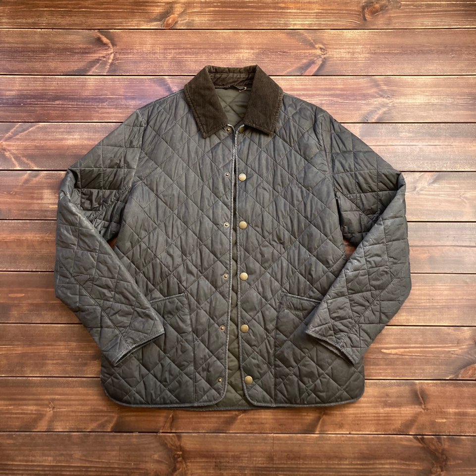 Barbour quilted jacket L (loose 105)