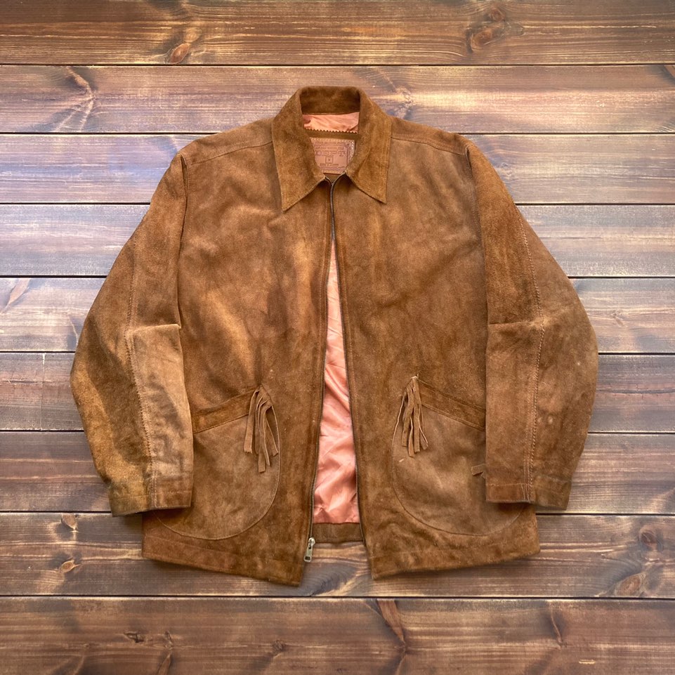 made in mexico Vintage suede western jacket M (100-103)